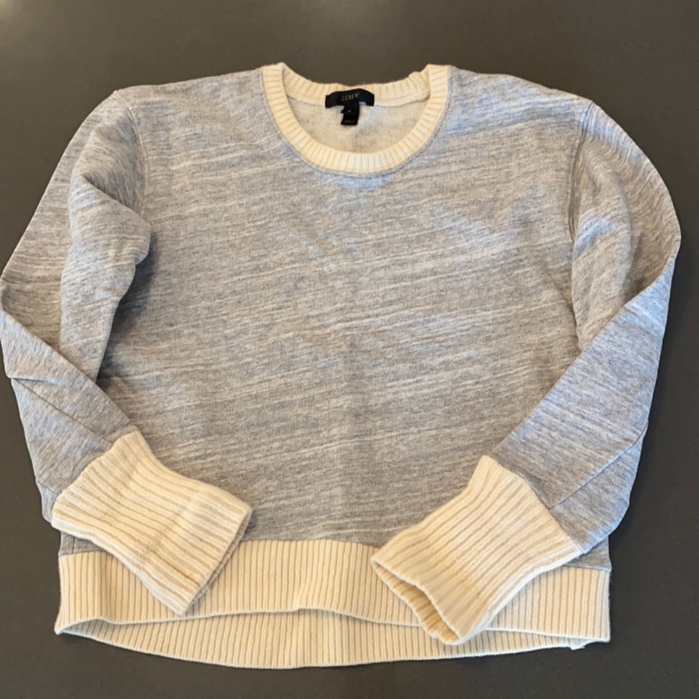JCrew Cropped Sweatshirt